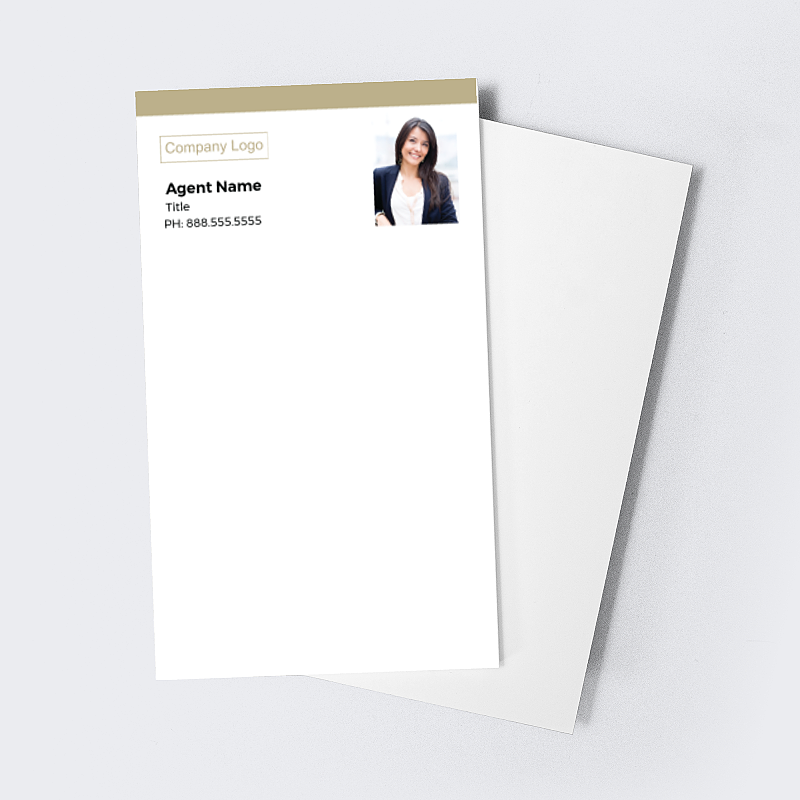 Picture of Custom Every Page Notepads