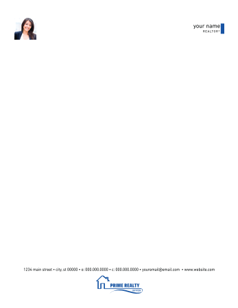 Picture of White 70lb Letterhead