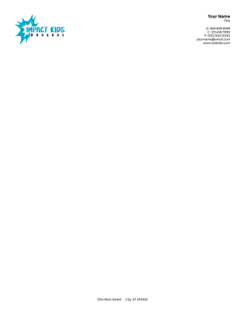 Picture of White 70lb Letterhead