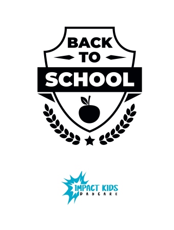 Picture of Note Card - Back to School Badge