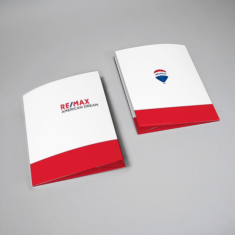 Picture of Glueless Pocket Folder - 8.875" x 11.5"