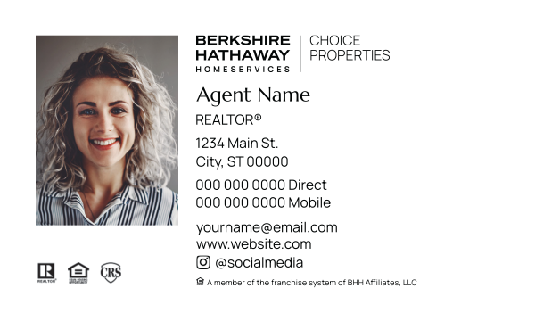 Picture of Berkshire Hathaway Corporate Business Cards