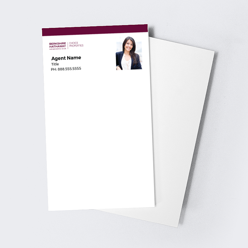 Picture of Custom Every Page Notepads